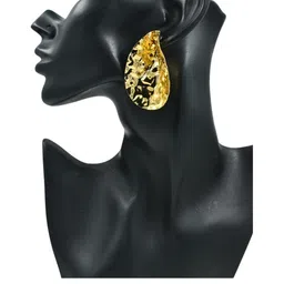 J & C Fashion Are Stainless Steel Gold-Plated Earrings-image-7