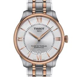 TISSOT Men Stainless Steel T-Classic Automatic Watch T1398072203800-21