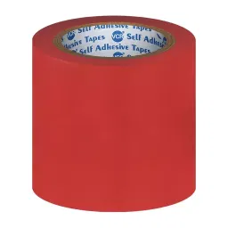 VCR 18 m x 120 mm Waterproof PVC Red Floor Marking Tape, 4 Rolls Per Pack-42