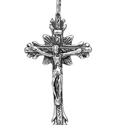 Taraash Cross 92.5 Sterling Silver Pendant-image-61