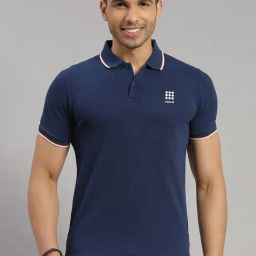 Rock.It Blue Smart Fit Polo T-Shirt-image-34