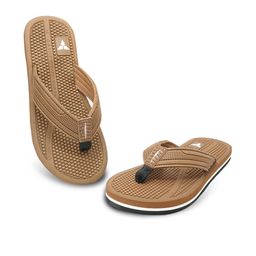 Trekiva Men Brown EVA Flip Flops-image-49
