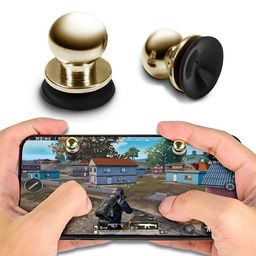 Combo Pack of 2 Pubg/FauG/Free Fire/Call of Duty Easily Win Game Finger Sleeve & Metal Pubg Mobile Trigger Fire Button Aim Key Mini Gamepad Android Gaming Joystick For Phone Tablet Gaming Accessory Kit image 4
