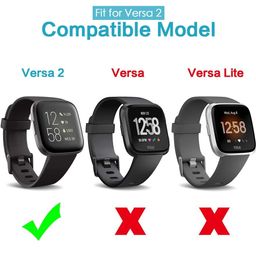 sengkob Charger Compatible with Fitbit Versa 2, Replacement Charging Cable Dock Cradle with 3.3ft USB Cord for Fitbit Versa 2 Smartwatch image 2