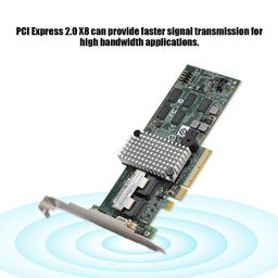 fosa SATA/SAS Array Card PCI-E X8 6Gb/s Internal 6 Gbps SAS/SATA Ports Controller RAID Card for LSI 9260-8i /IBM M5015 46M0851 image 2