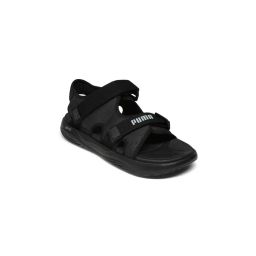 Puma Black Softride Seave Aquaterra Sandals-picture-1