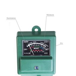 HEMJEX Soil Tester, 3-in-1 pH Meter Test Kit with Light Gauge Function, Analyzer Detector image 3