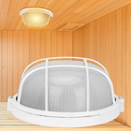 Round Lamp Sauna Lamp, Anti-High Temperature Sauna Light, Sauna Supplies, Steam Room for Sauna Room image 3