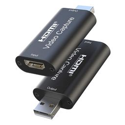 Meshiv 4K HDMI Video Capture Card 1080P HDMI to USB Adapter Game Audio Recorder for Streaming, Live Broadcasting, Video Recording, Teaching, Gaming (Capture Card) image 1