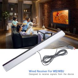 Wii Sensor Bar Sensor Bar, Game Sensor Bar with a Stand Wired Sensor Bar, Wired Receiver IR Signal Ray Sensor Bar for WII U for Nintendo WII Wii Consol image 4