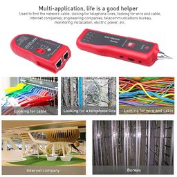COOLCOLD Wire Tracker, Cable Break Point Tester for Network Cable (RJ45), Ethernet LAN, Telephone Line (RJ11) image 4