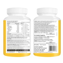 Tata 1mg Cod liver Oil Capsule with Omega 3 (EPA & DHA), Vitamin A & Vitamin D, Supports Heart,Brain & Vision, For Men & Women, No Fish Odour & Non-GMO (Pack Of 100) image 2