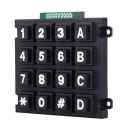 umiway MCU Board Array Switch Tactile Keypad, Convenient Big Keypad for MCU Small Size Durable with Four Mounting Holes for Industry image 1