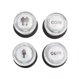 DIY Joystick Button, Joystick Button Convenient Multi-Platform Sturdy Lightweight for DIY for Arcade Game for General Purpose for Professional Use image 2