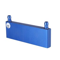 shanrya Water Cooling Block, High Performance Practical Water Cooling Block Radiator, 1.5 * 4.7 * 0.4 Inch for Computer CPU Water Industrial Inverter Drive image 1