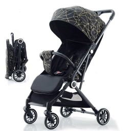 MOPPETS Air-Glide Lightweight Travel Stroller/Pram, Compact One-Hand Fold, Multi-Reclining Seat and XL Canopy image 1