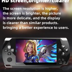 HLF Retro Video Game Console Screen Built-in 2000 Games Handheld Game Console Multiple Emulators Mini Portable Game Device MP3 MP4 Music TV Output E-Bbook Children/Men/Festivals image 2