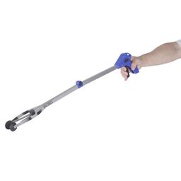 Garbage Picker Folding Trash Grabber for Garden Waste Pick Up Extendable (Blue Handle) image 3