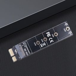 Tobo PCI-E to M.2 NVME PCIE X1 Adapter M.2 NVMe SSD to PCI-e Expansion Card Hard Drive Converter Card for Desktops PC pcie to m.2 ssd Adapter image 3