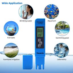 Themisto TDS-40 TDS Meter/Digital Tds Meter with Temperature And Water Quality Measurement For Ro Purifier (TDS EC) image 2