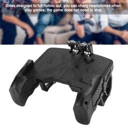 PUGB Game Controller, Gamepad for Mobile Phone Comfortable Full Hollow Out with Metal Connecting Rod Design for Play Game for Smart Phones Under 6.5 Inches image 5
