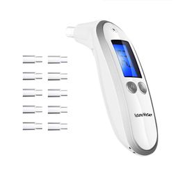 lencool Ketone Breath Tester Meter,Ketosis breathalyzer for Testing ketosis with 10pc Mouthpieces(White) image 1