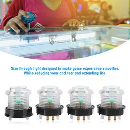 DIY Joystick Button, Joystick Button Convenient Multi-Platform Sturdy Lightweight for DIY for Arcade Game for General Purpose for Professional Use image 4