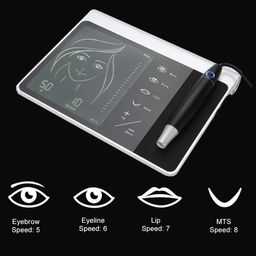 BodyTechSolution® - Charmer Princesses Wireless Eyebrow Tattoo Machine | Professional Microblading & Microshading PMU Device | Adjustable Speed, Wireless, Ergonomic Design image 3