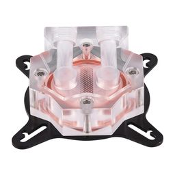 meiyya Water Cooling Block, Practical GPU Cooler, 40MM High Performance for Desktop Computer image 1