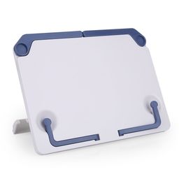 Reading Book Stand, Portable Desktop Book Holder Lightweight Sturdy Frame Holder for Tablet image 1