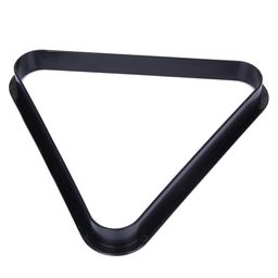 KBA Pool and Snooker Table Plastic Frame Triangle in Black Color image 1