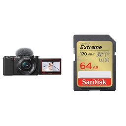 Sony Alpha ZV-E10L 24.2 Mega Pixel Interchangeable-Lens Mirrorless vlog Optical Zoom Camera with 16- image 1
