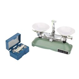 estink 200g/0.2g Mechanical Tray Balance Scale, Lab Mechanical Balance Scale with Weights, Chemical Physics Laboratory Teaching Tool, Easy to Use image 4