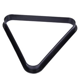 JBB Pool and Snooker Table Plastic Frame Triangle in Black Color image 1