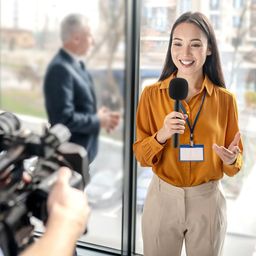 YUGAM Interview Microphone Handheld Microphone Holder, Hand Adapter, Wind Protection for DJI Mic 1/2 Wireless Go II Accessories, Interview Rig Replacement image 3