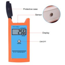 UV Light Meter Handheld Combined Ultraviolet UVA & UVB Digital Illuminance Meter with 2 Inch Digital Display,Portable UV-AB Light Tester for Reptile Bulb,Car ​​Solar Film UV Test image 2