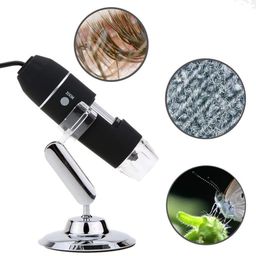 Microware New Digital 1000x 2MP 8 LED USB Portable Microscope + Dermascope + Endoscope Zoom Camera Magnifier + Stand image 2