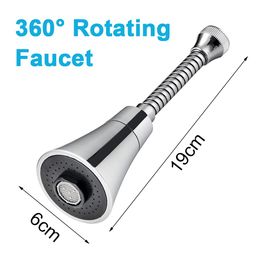 WE-CEF Kitchen Faucet Head Replacement, Kitchen Sink Faucet Parts, Pull Down Faucet Sprayer Head Nozzle, Stream Spray and Pause Mode Can Rotate 360°(Faucet with Nozzle, Set of 1) image 2