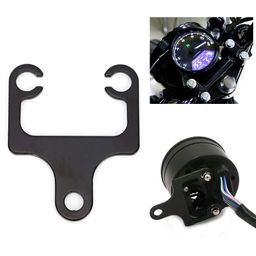 aramox Speedometer Bracket, Universal Speedometer Mount Odometer Tachometer Fixing Bracket Motorcycle Modification image 4