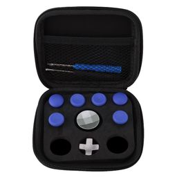 Ubersweet® Handle Wrench Replace Kit Various DIY Components14PCS/Set Controller Wrench for Xbox ONE Elite//Switch (Blue) image 3