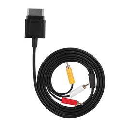 elbme ELBME® AV Cable, Easy Use Streamlined Console Components Game AV Wire for Game Players for Game image 1