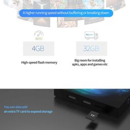generic AUSEK® Mini PC Box with with 4K Display,Bluetooth, Android 10, 4GB Ram 32 GB ROM, H616 Quad Core Processor, H.265 Decoding,Support 2.4G/5.0G Dual WiFi image 3