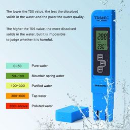 Themisto TDS-40 TDS Meter/Digital Tds Meter with Temperature And Water Quality Measurement For Ro Purifier (TDS EC) image 5