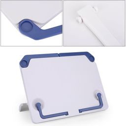 Reading Book Stand, Portable Desktop Book Holder Lightweight Sturdy Frame Holder for Tablet image 3