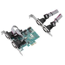 Dyeton PCI Express Serial 4 Port Card | Serial Adapter Card | 9-pin Standard Serial Ports for Windows7 / 8/10 / Linux image 3