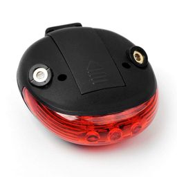 Inditradition Bicycle Laser Tail Light | Inbuilt 2 Laser & 5 LEDs, Multi-functional 7 Modes (Red) image 4