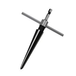 AASONS 5-16mm Hand Held Tapered Reamer T-Handle 6 Flute Bevelling Cutting Drill Tool Hex-Shank image 5