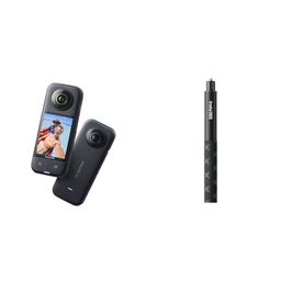 insta360 X3 Action Camera, 1/2" Sensor, 5.7K 360 Capture, Optical Zoom 3X, 72 MP 360 Photo, 4K Singl image 1