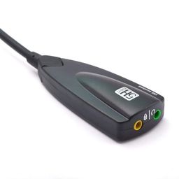 Cables Kart 7.1 Channel 5Hv2 USB Sound Card Adapter with Mic, USB to Sound, Compatible with Windows/Server 2003/Linux/Mac OS, image 4