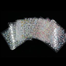 FAMEZA Nail Art 3D Sticker Decal (Butterfly, Flower, Heart, Different Patterns) - Pack of 50 image 3